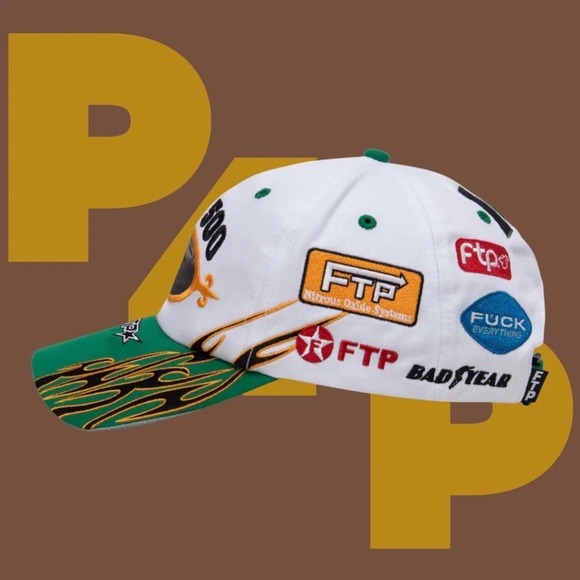 FTP Raceway 6 Panel Hat - Picture 3 of 4